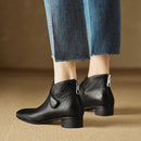 Vintage Leather Ankle Boots