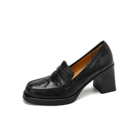 Retro Versatile Commuter Leather Shoes