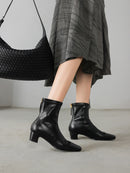 French Square Toe Stretch Boots