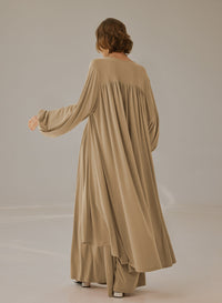 Flowy Open-Front Cardigan