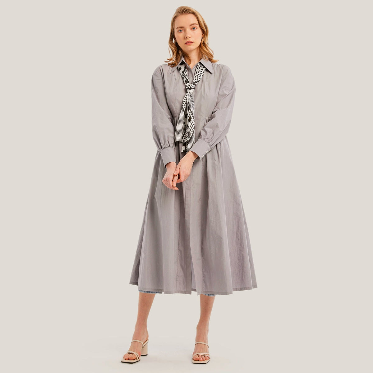 GH Longline Cotton Shirtdress