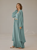 Flowy Open-Front Cardigan