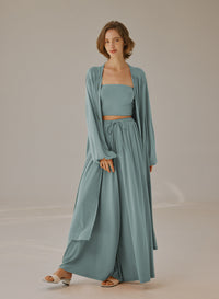 Flowy Open-Front Cardigan