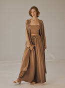 Flowy Open-Front Cardigan