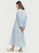 Relaxed Drawstring Waist Dress