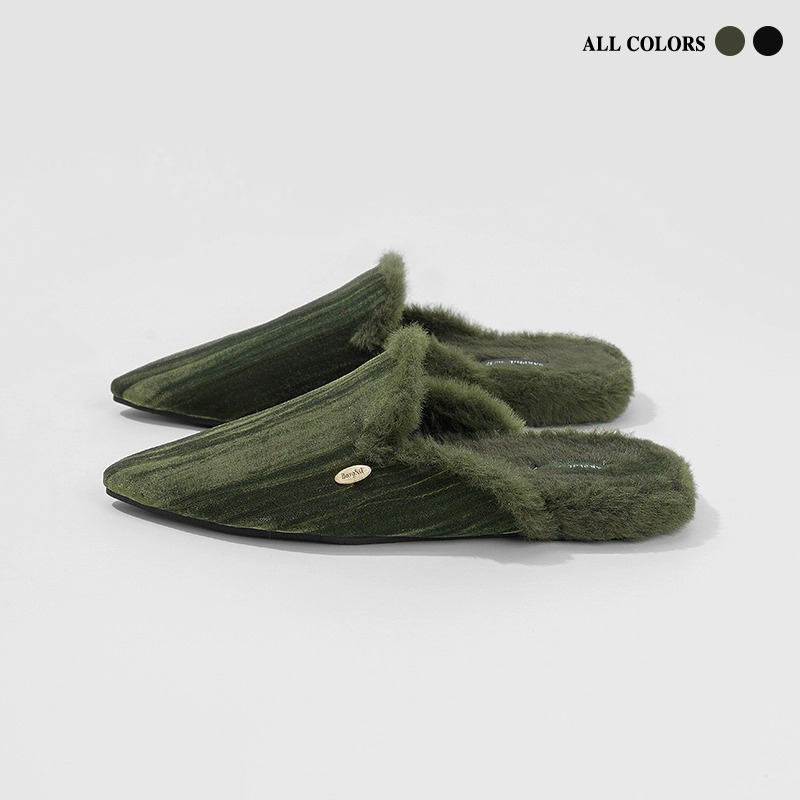 French Mule Slippers