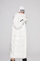Medium-length Shiny Puffer Coat