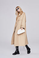 Lazy Style Long Trench Coat