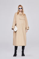 Lazy Style Long Trench Coat