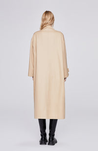 Lazy Style Long Trench Coat