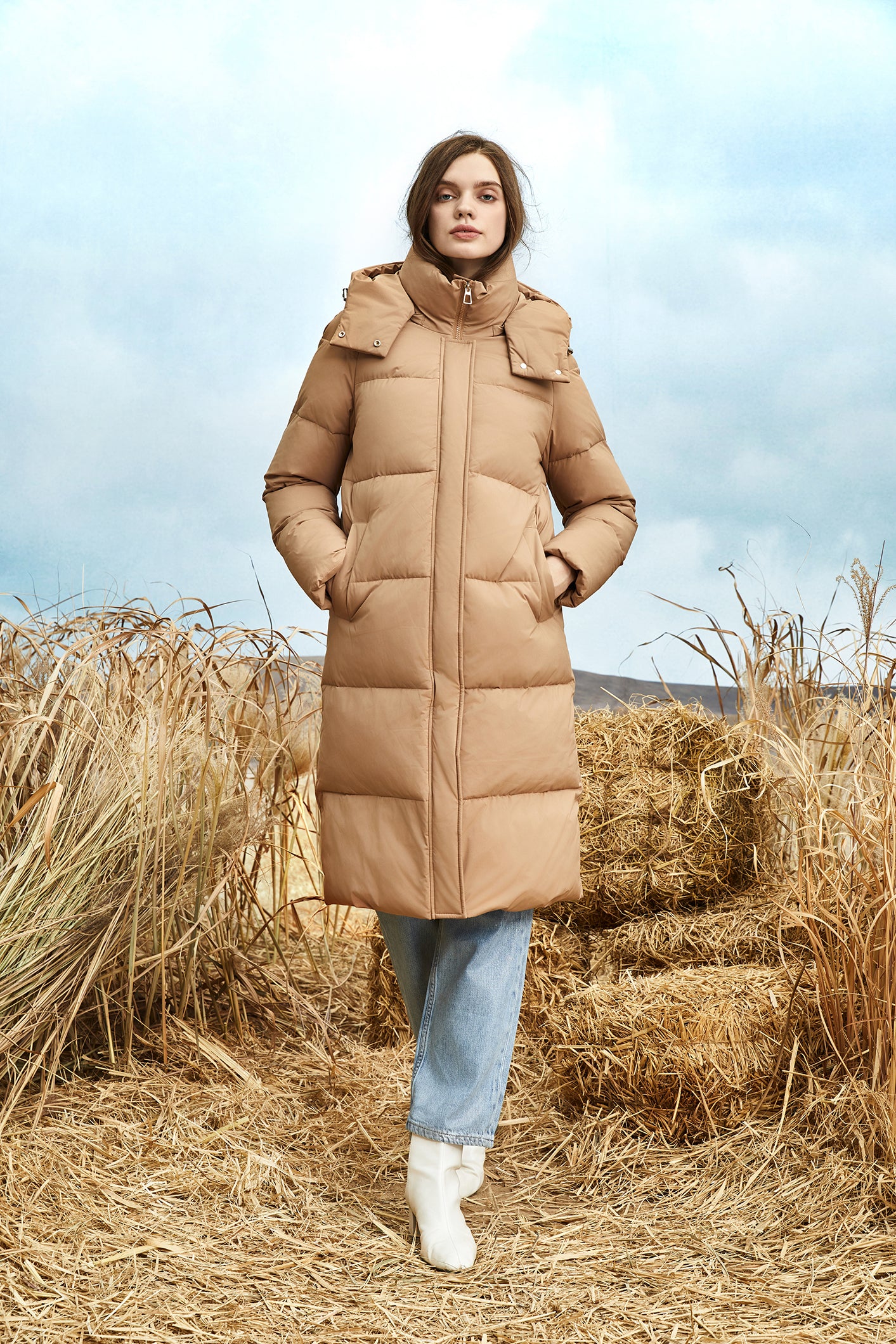 ArcticEase Long Puffer Coat