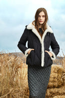 Arctic Grace Quilted Coat