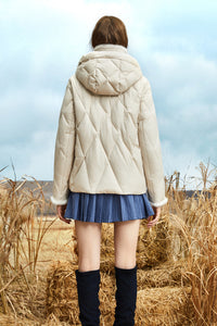 Arctic Grace Quilted Coat