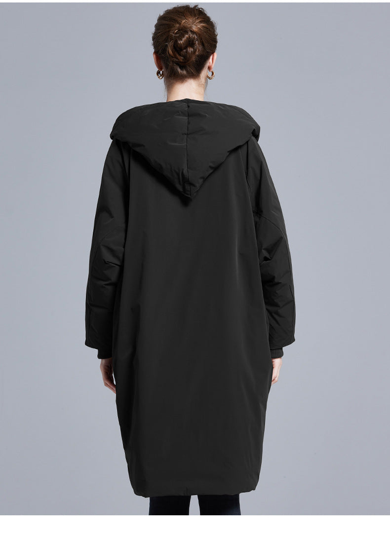 Dark Style Hooded Windbreaker Jacket