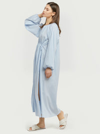 Relaxed Drawstring Waist Dress