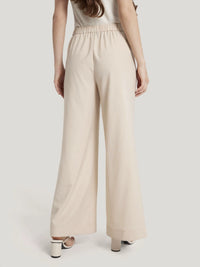 GH Wide-Leg Wool-Blend Pants