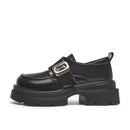Agsdon Velcro Shiny Loafers