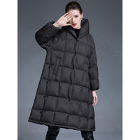 Adjustable A-Line Down Jacket