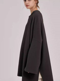 Oversized French Terry Sweatshirt