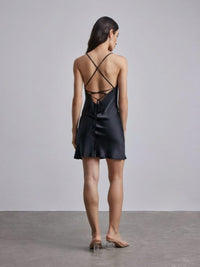 Silk Satin Slip Dress