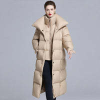 Fake Two-Piece Thickened Down Coat