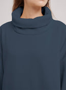 Oversized Fleece Knit Dress