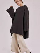 Oversized French Terry Sweatshirt