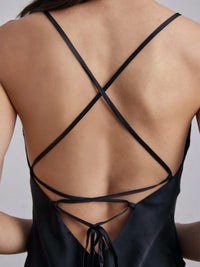 Silk Satin Slip Dress