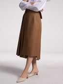 Asymmetric Wrap Skirt