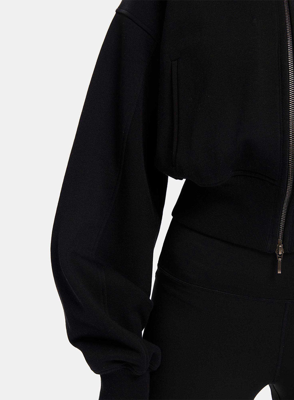Zip Front Bomber Jacket