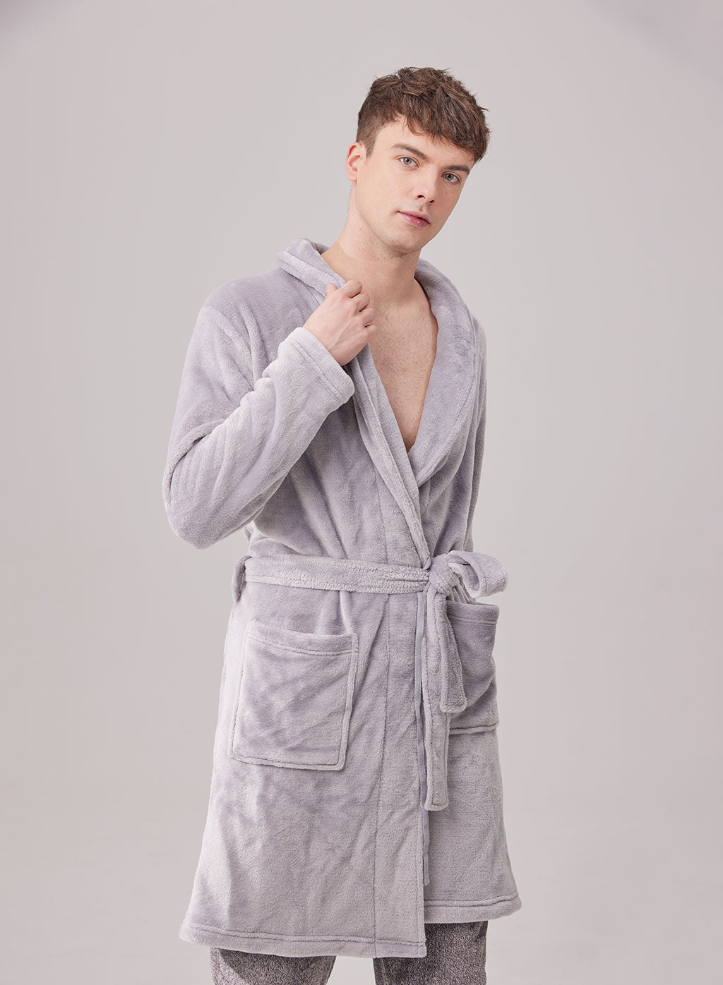 Fleece Belted Robe