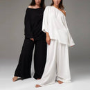 French Lazy Loose Suit