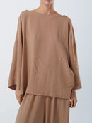 French Lazy Loose Suit