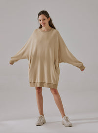 Oversize Elasticated Hem Sweatshirt
