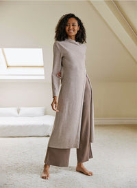 Side Split Knit Tunic