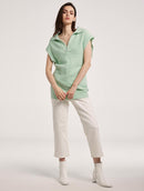 Sweater With Cap Sleeves