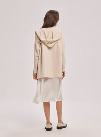 Soft Hooded Cardigan