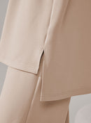 Cut Out Sleeve Sweatshirt